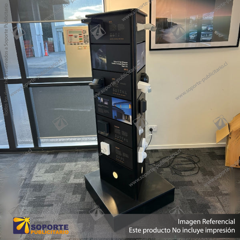 XPK000008-THREE-SIDED-TRIANGULAR-DISPLAY-UNIT