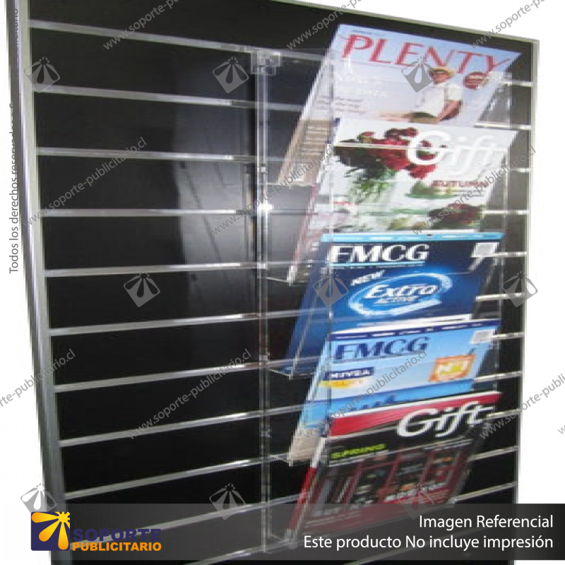 XPK000071-WALL-MOUNTED-MAGAZINE-DISPLAY-RACK
