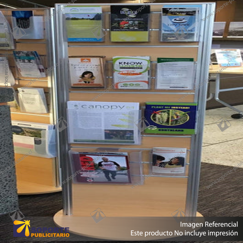 XPK000079-TWO-SIDED-ROTATING-DISPLAY-STAND-495W