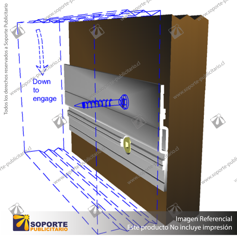 XPK000105-SPLIT-RAIL-WALL-HANGING-SYSTEM