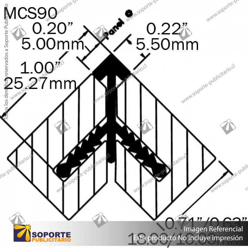 XPK000416-MC90ROUND--SQUARE-CORNER-JOIN-PROFILES