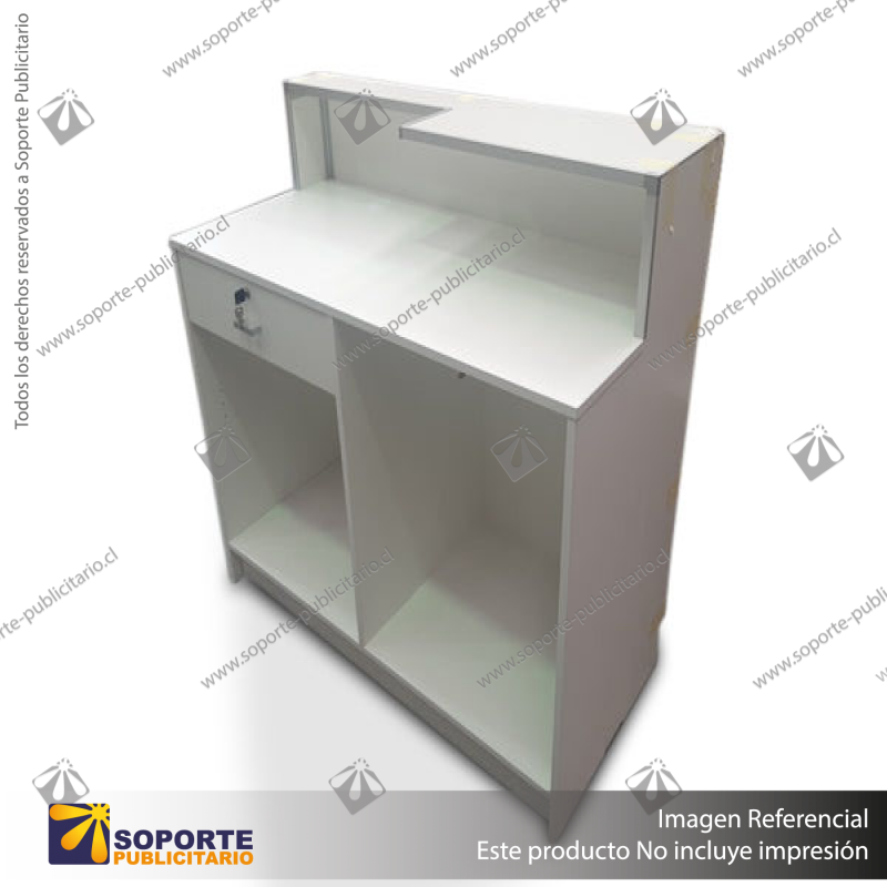 XPK000562-COUNTERTOPCASHIER-DESK-WITH-LOCKABLE-DRAWER