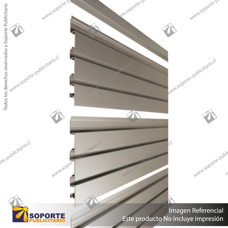 XPK000639-ALUMINIUM-SLATWALL50MM-PITCH