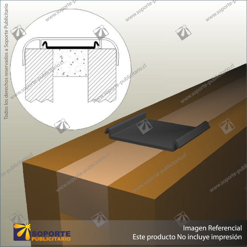 XPK000653-G60-ALUMINIUM-GONDOLA-CAPPING