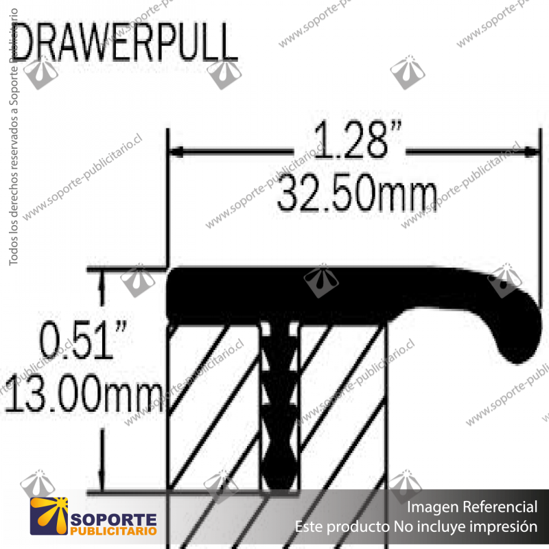 XPK000683-DRAWER-PULL-PROFILE