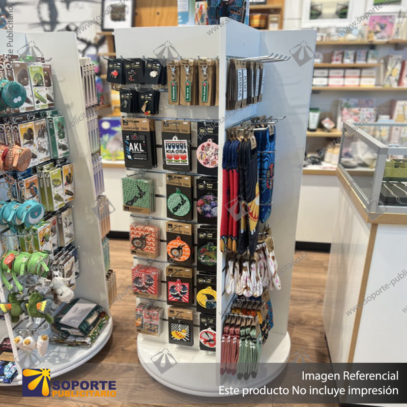 XPK000741-FOUR-SIDED-FLOOR-DISPLAY-UNIT